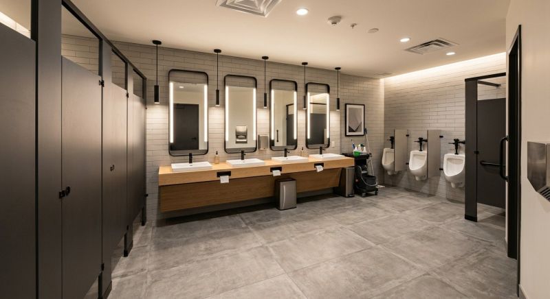 Industrial Bathroom Renovation in Charleston, SC
