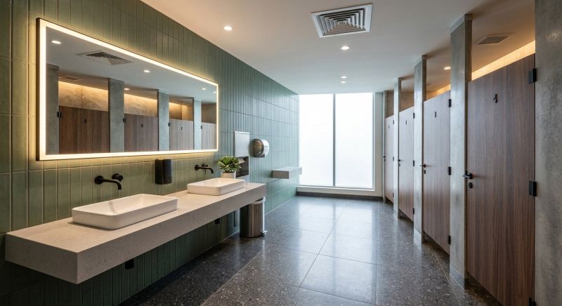 Office Restroom Renovation in Summerville, SC
